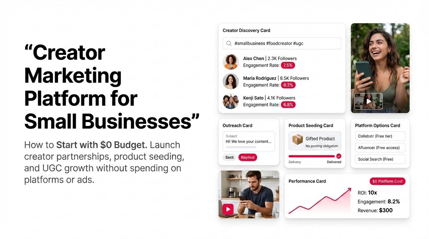 Best Creator Marketing Platform for Small Business 2026