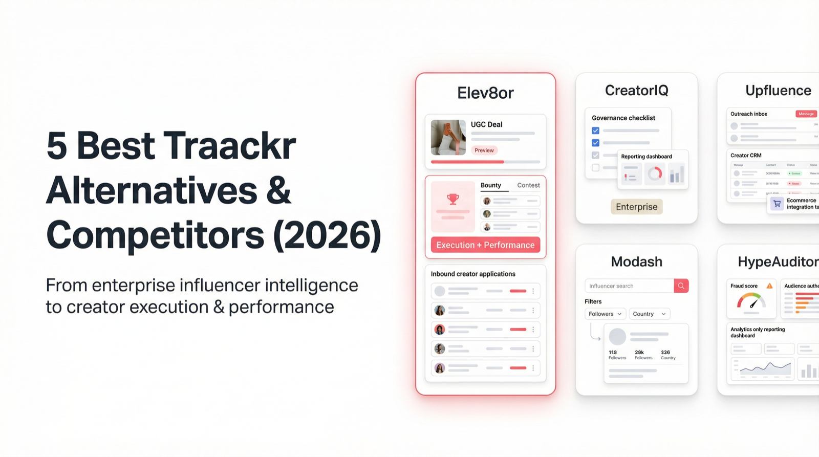 7 Best Traackr Alternatives for Influencer Marketing (2026)