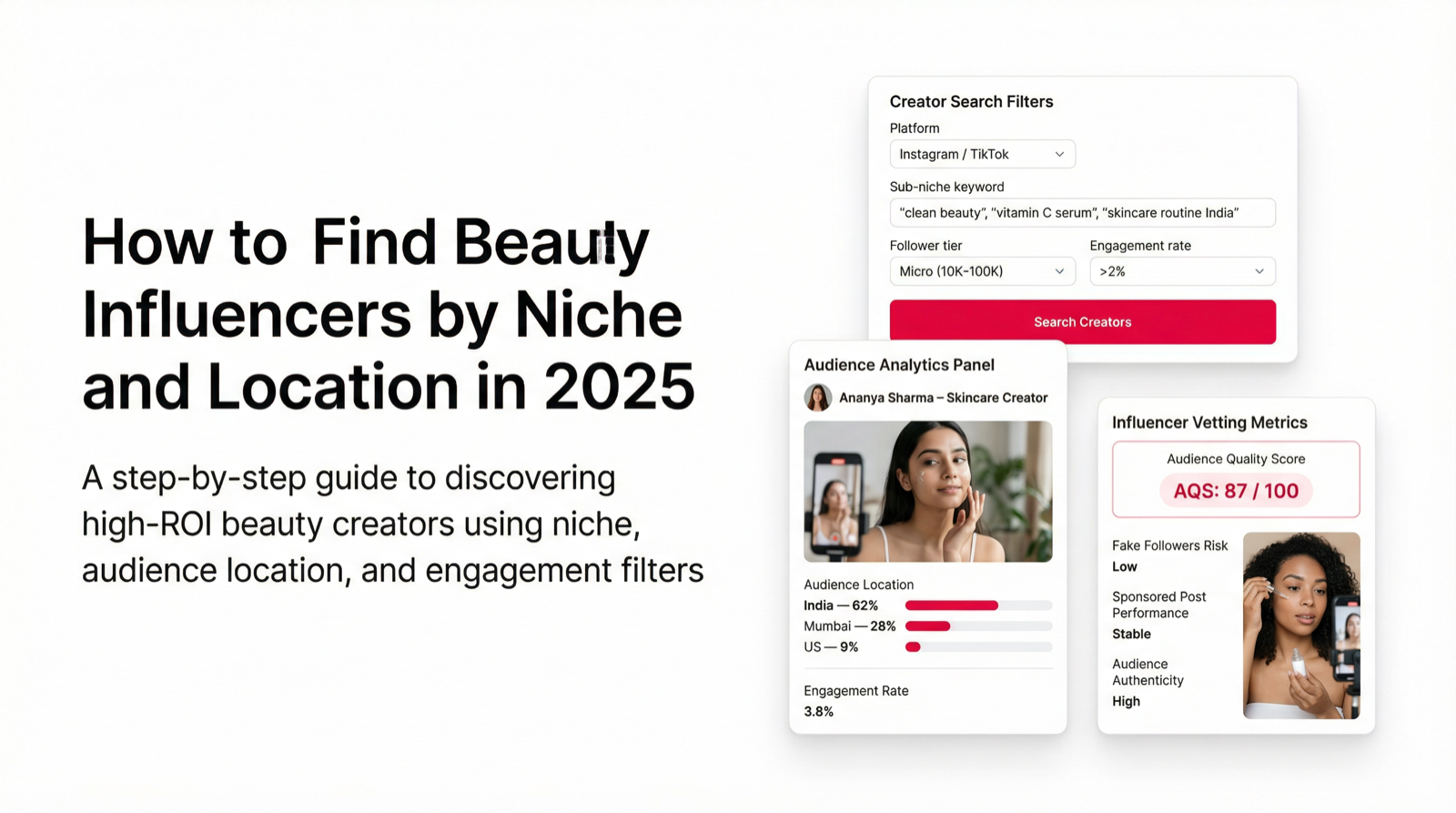 Find Beauty Influencers by Niche and Location (2026)